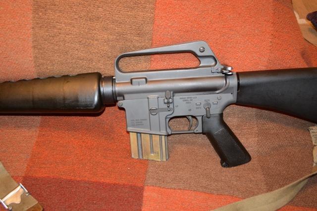My M16 early Air Force Model 604 Clone with original upper and 