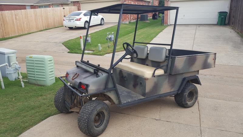 Coleman golf cart - Texas Hunting Forum