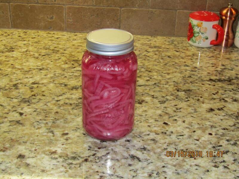 pickling purple onions