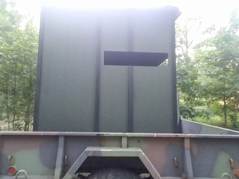 Portable Deer Stand, 4x6 on Offroad Military Trailer Texas Hunting Forum