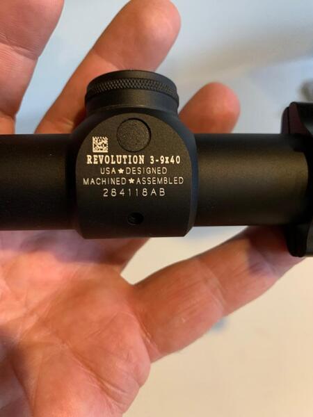 3X9 Redfield scope made in USA ***SOLD*** - Texas Hunting Forum