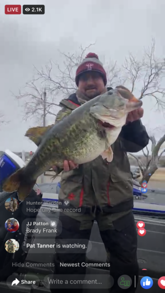 17.06 POUND BASS TODAY - Texas Hunting Forum