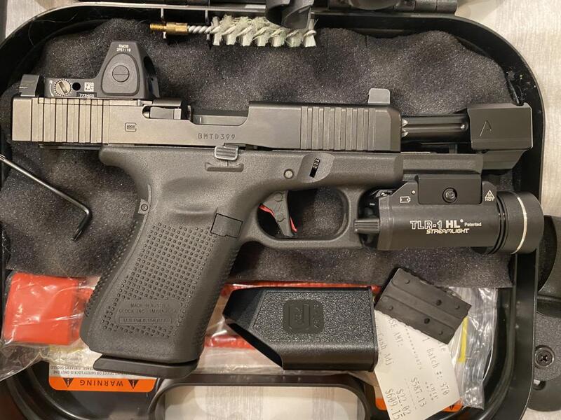 Glock 19 mos with lots of extras for sale. Reduced to sell. - Texas Hunting  Forum