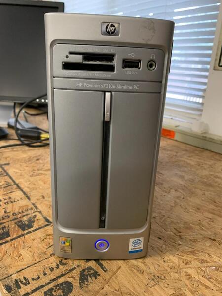 hp pavilion s7310n slimline pc