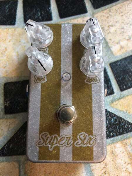 Lovepedal Super Six Blues pedal SRV Mod Guitar Pedal - Texas